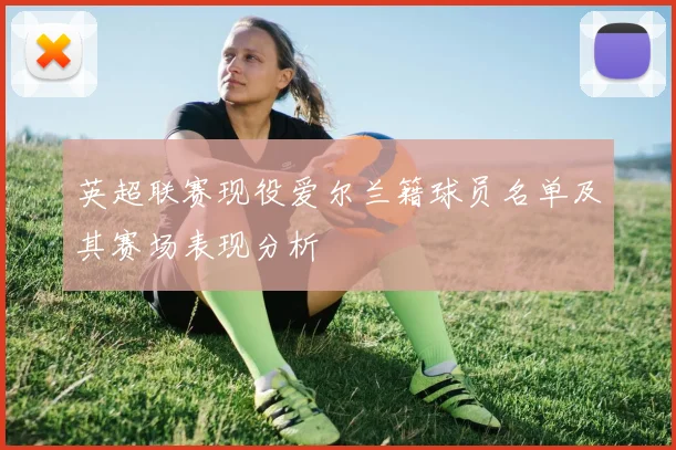 英超联赛现役爱尔兰籍球员名单及其赛场表现分析